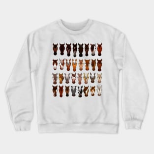 Horses Crewneck Sweatshirt